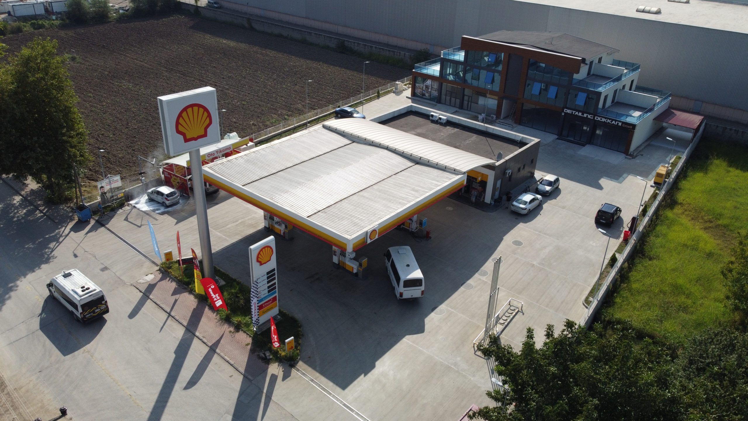 Shell Akaryakıt İstasyonu - Asev İnşaat - Kocaeli, Başiskele'de İnşaat ...